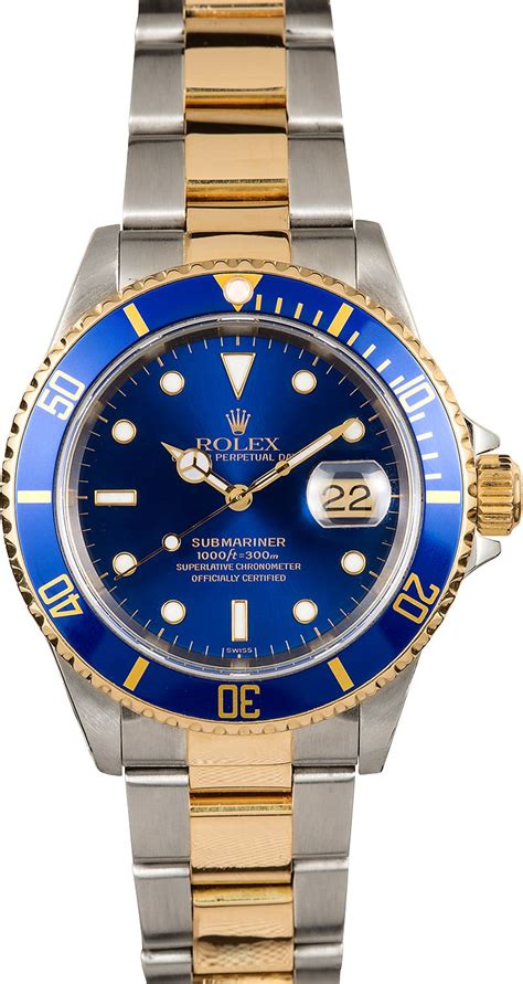 rolex blue face|Rolex watch with blue face.